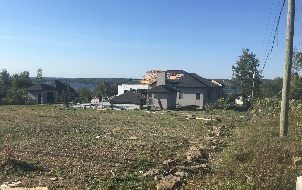 Maison touchée par la tornade - Secteur Breckenridge dans Pontiac