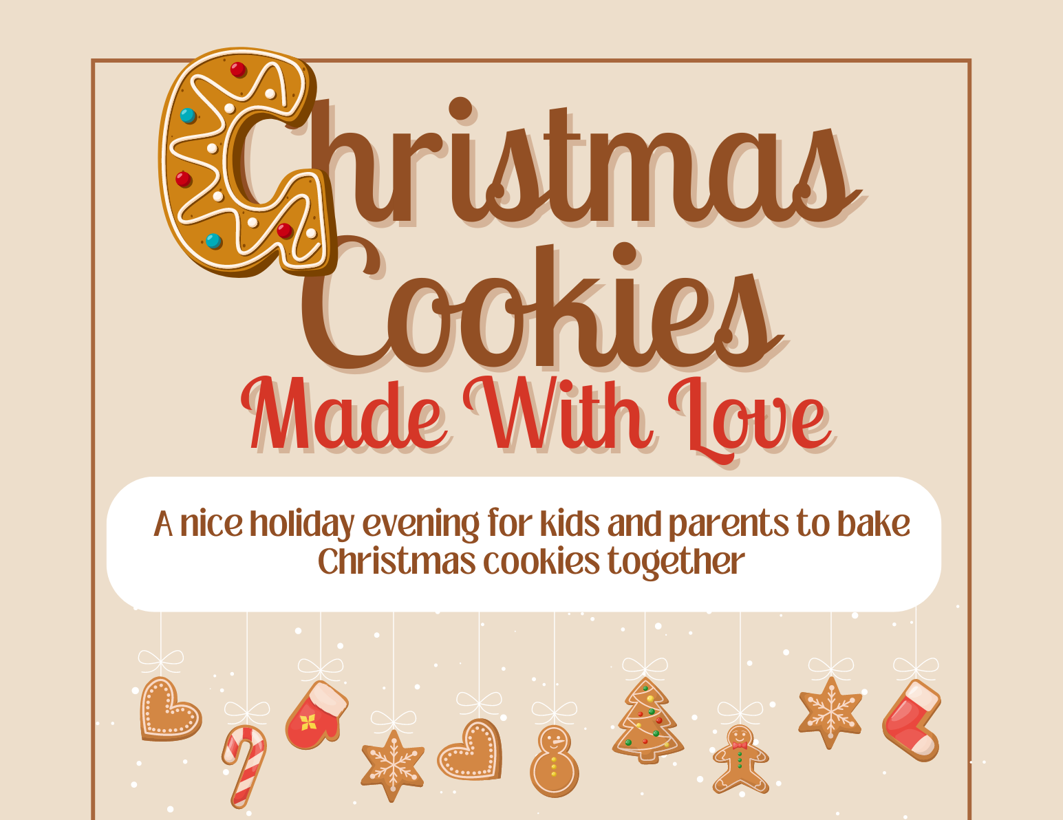 Christmas Cookies : Table de développement social du Pontiac