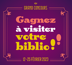 Réseau BIBLIO Outaouais - Concours : Gagnez à visiter votre biblio - Contest : A visit to the library
