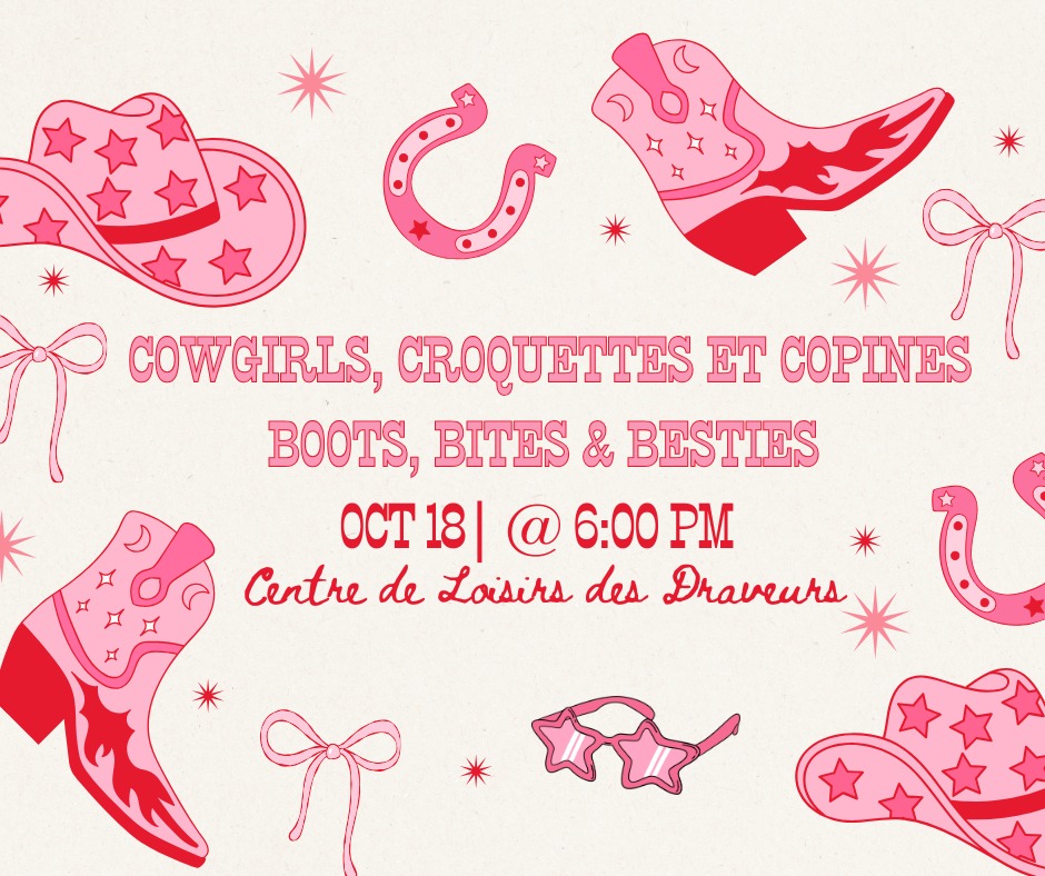 On fait monter l’énergie pour Cowgirl, Croquettes & Copines - We’re turning up the energy for Cowgirl, Bites & Besties