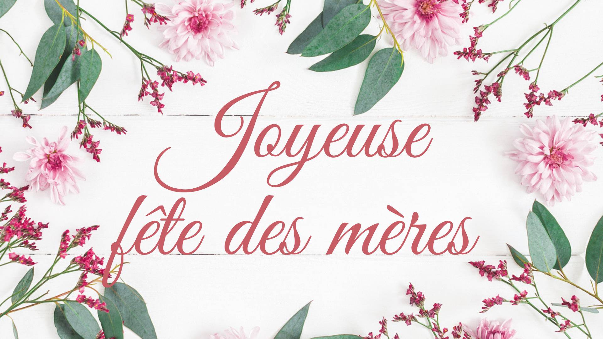 Brunch de la fête des mères - Mother's day brunch buffet style